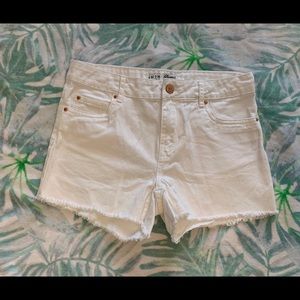 Denim Co white jeans shorts